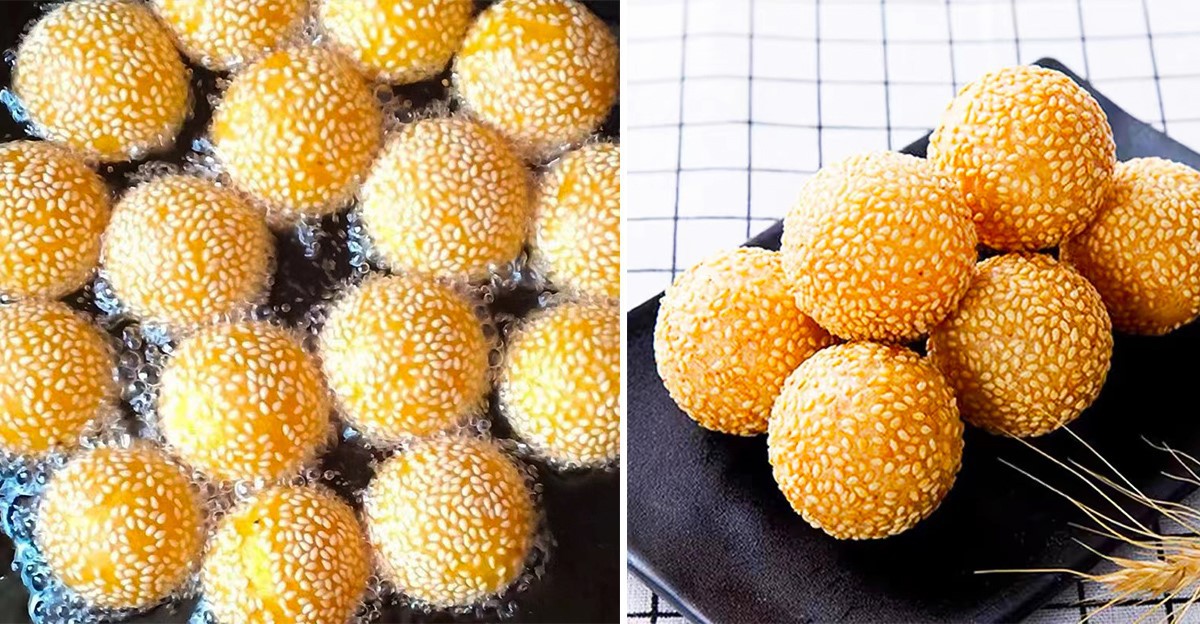 glutinous rice sesame ball made in China glutinous rice sesame ball made in China